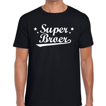 Super broer t-shirt black men
