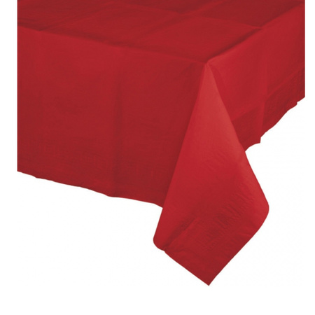 Tafelkleed rood 274 x 137 cm