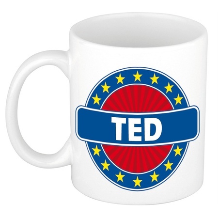 Ted naam koffie mok / beker 300 ml