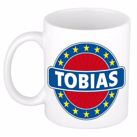 Tobias naam koffie mok / beker 300 ml