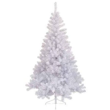 Tweedekans kunst kerstboom wit Imperial pine 220 tips 120 cm
