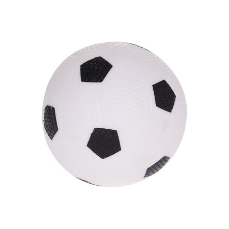Voetbalgoal/voetbaldoel met bal en pomp - incl. 8x oranje pionnen 17 cm