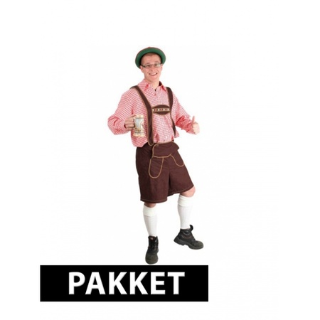 Complete Oktoberfest Tiroler men costume size M