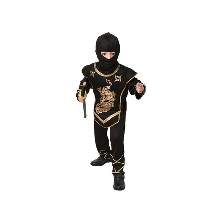 Black ninja costume for kids