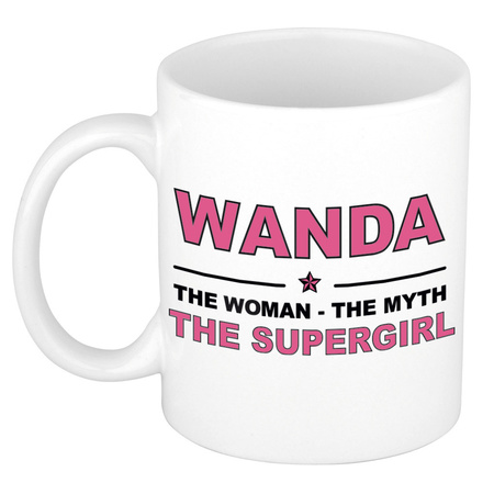 Wanda The woman, The myth the supergirl cadeau koffie mok / thee beker 300 ml