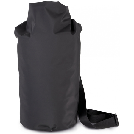 Waterdichte duffel bag/plunjezak 20 liter zwart