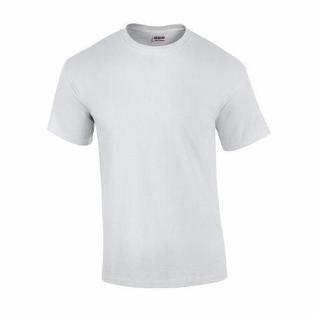 Wit katoenen t-shirts voor heren