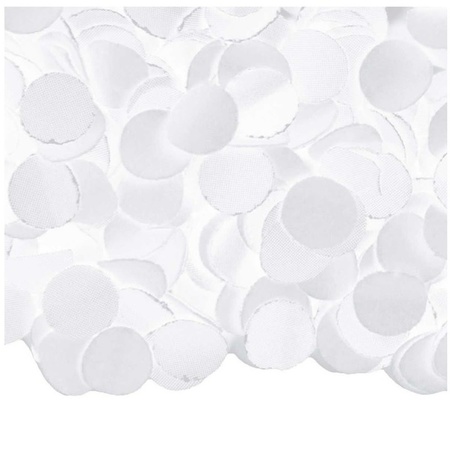 600 gram confetti color white