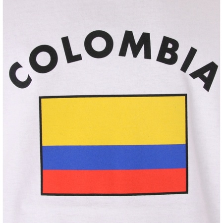 Witte heren tanktop Colombia