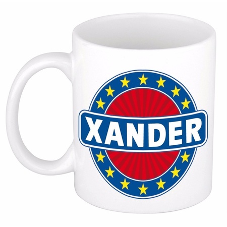 Xander naam koffie mok / beker 300 ml