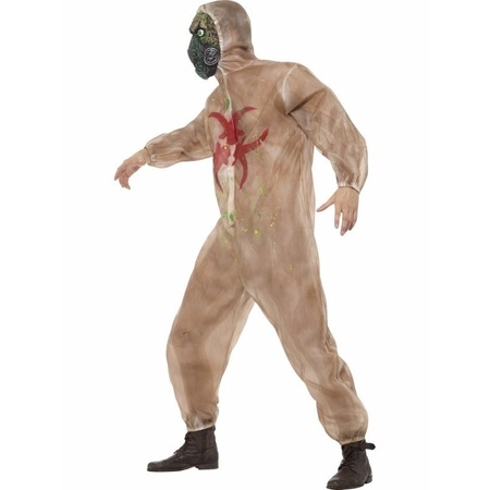 Zombie biohazard kostuum met masker