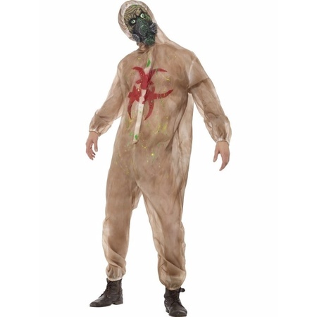 Zombie biohazard kostuum met masker