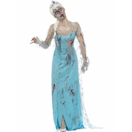 Zombie Froze to Death kostuum voor dames
