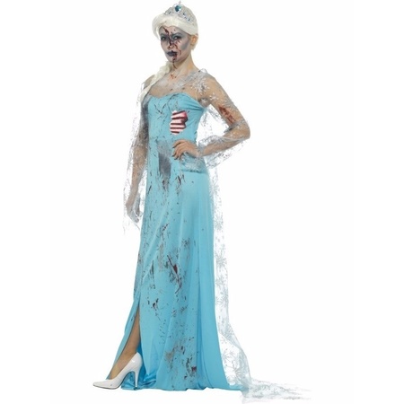 Zombie Froze to Death costume for ladies