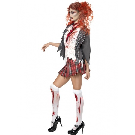 High school horror zombie schoolgirl