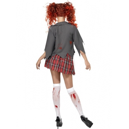 High school horror zombie schoolgirl