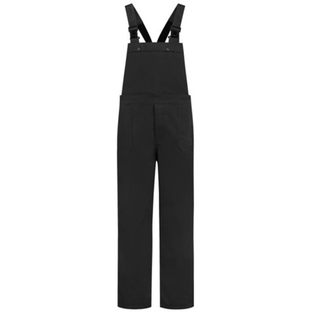 Black dungarees for adults