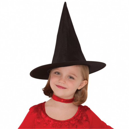 Black witches hat for children